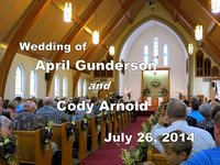 Gunderson-Arnold Wedding 7/26/14