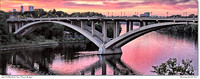 # P1074 Peace Bridge - Pano Sunset Revited